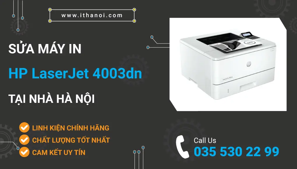 Sửa máy in HP LaserJet 4003dn