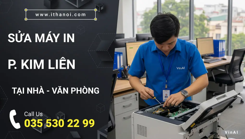 Sửa máy in phường Kim Liên