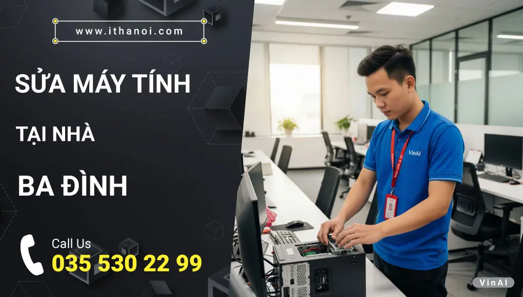 Sửa máy tính tại Ba Đình