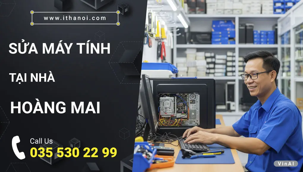 Sửa máy tính tại Hoàng Mai