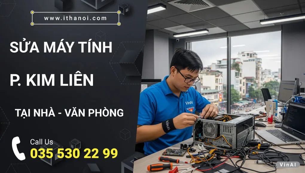 Sửa máy tính phường Kim Liên